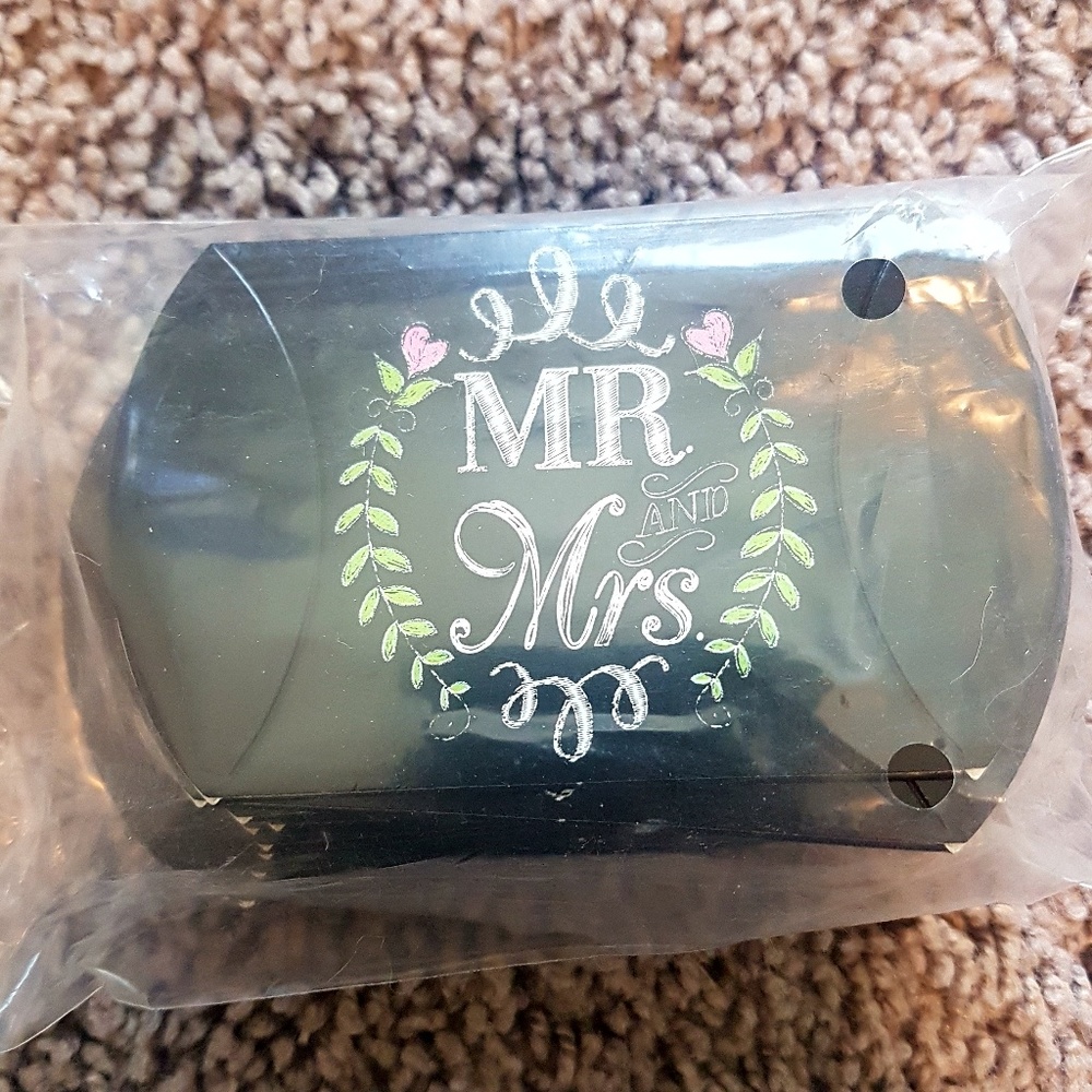 NWT Mr. & Mrs. Pillow Boxes